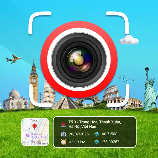 GPS Camera: Map & Location